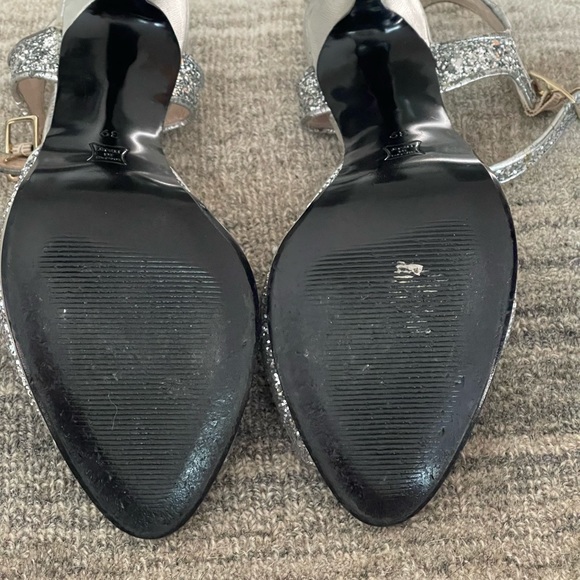 Browns ID made in Italy silver sparkle pump shoe - Picture 8 of 9